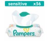 Pampers Влажные салфетки Sensitive запасной блок 56 шт.