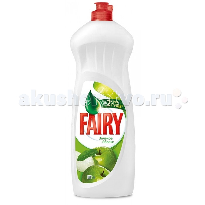 Fairy P&G Oxi Средство для мытья посуды Зеленое яблоко 1 лOxi Средство для мытья посуды Зеленое яблоко 1 л Fairy P&G Oxi Средство для мытья посуды Зеленое яблоко 1 лOxi Средство для мытья посуды Зеленое яблоко 1 лСредство для мытья посуды Fairy Oxi Зеленое яблоко. Новая формула работает по принципу образования миллионов микропузырьков, которые глубоко проникают в жир и расщепляют его изнутри, поэтому всего несколько капель этого средства справятся с жиром легко и быстро. Fairy дольше остается на губке, благодаря чему, его не приходится добавлять так часто, как обычные моющие средства, и одной каплей можно перемыть больше посуды, чем другим средством, по сравнению с предыдущей формулой Fairy. Одним из главных качеств Fairy Oxi является полная смываемость, что особенно важно учитывать при очищении от загрязнений детской посуды Особенности: С ароматом яблока. Экономичная упаковка. Отлично растворяет жир даже в холодной воде. Средство мягкое для рук. Соответствует стандарту РФ по смываемости с посуды. Состав: 5-15% анионные ПАВ, менее 5% неионогенные ПАВ, ароматизирующие добавки, консервант, цитронеллол, лимонен. Бренд Fairy принадлежит известной фирме Procter&Gamble, которая входит в число ведущих компаний мира, производящих товары народного потребления. Основанная в 1837 году Джеймсом Гэмблом и Уильямом Проктером, компания Procter & Gamble вошла в число лидеров в сфере инноваций и остается на этих позициях в течение многих десятилетий.<br>