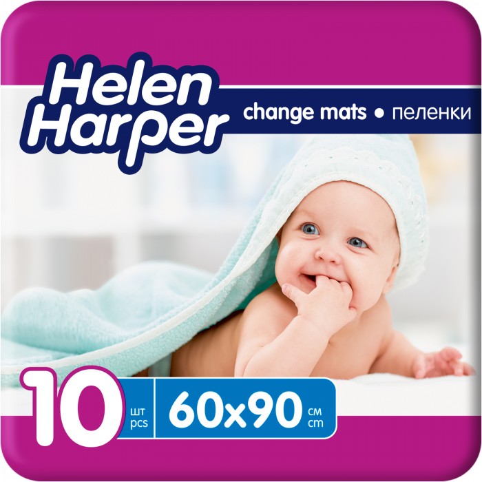 Helen Harper Впитывающая пеленка 60x90 см 10 шт.