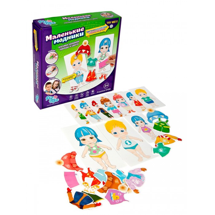 Развивающая игрушка Pic`n Mix Игра настольная развивающая Маленькие модники