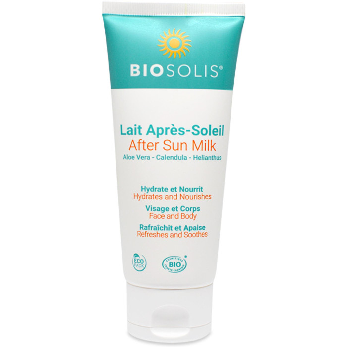 Biosolis Молочко для тела после загара 150 млМолочко для тела после загара 150 мл Biosolis Молочко для тела после загара 150 млМолочко для тела после загара 150 млМолочко для тела после загара 150 мл сочетает увлажняющие и защитные свойства алоэ вера с регенерирующим, очищающим и восстанавливающим воздействием органических масел календулы и подсолнечника. Питательное молочко после загара обеспечивает самый лучший уход за кожей, пострадавшей от солнца и соли. Данный продукт идеально подходит для всей семьи. Солнцезащитная линия Biosolis сертифицирована Ecosert Greenllife. Вся линейка Biosolis гарантирует соответствие европейским стандартам по защите от солнца.<br>