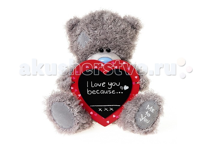 Мягкая игрушка Me to You Мишка Тедди с сердцем 25 см G01W3828Мишка Тедди с сердцем 25 см G01W3828 Мягкая игрушка Me to You Мишка Тедди с сердцем 25 см G01W3828Мишка Тедди с сердцем 25 см G01W3828Me to You Мишка Тедди с сердцем 25 см G01W3828 - это восхитительная игрушка, которую можно подарить не только ребенку, но и своей второй половинке, которой, несомненно, понравится этот очаровательный малыш, держащий в своих мягких лапках признание в любви от чистого сердца. Игрушка изготовлена из приятных на ощупь материалов и радует глаз качеством исполнения. Размер игрушки: 25 см<br>
