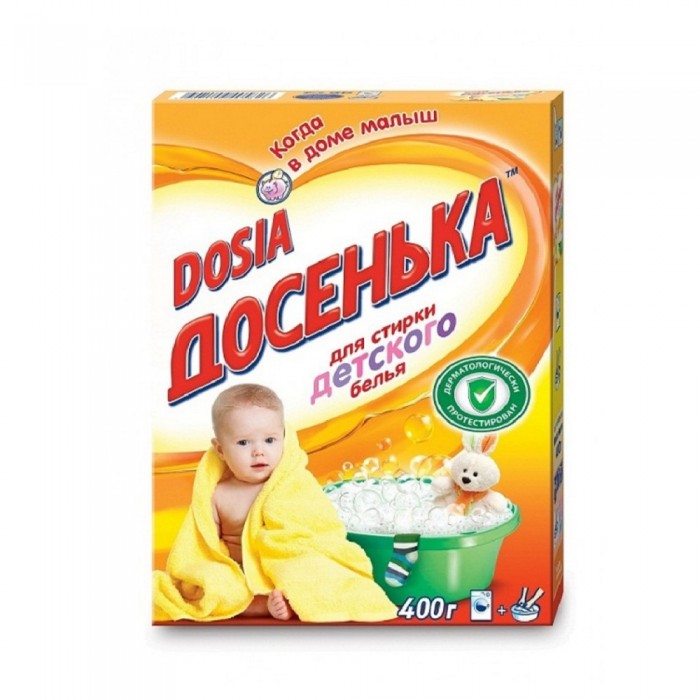 Dosia Стиральный порошок Досенька для стирки детского белья Универсал 400 гСтиральный порошок Досенька для стирки детского белья Универсал 400 г Dosia Стиральный порошок Досенька для стирки детского белья Универсал 400 гСтиральный порошок Досенька для стирки детского белья Универсал 400 гДля ручной и автоматический стирки. Воздействует на волокна ткани и удаляет общие загрязнения с детской одежды. Удаляет сложные пятна. Не содержит красителей. Придает свежесть белью. Не предназначено для стирки изделий из шерсти и шелка.<br>