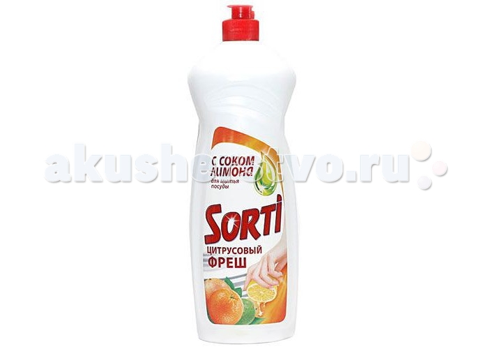 Sorti Гель для мытья посуды Цитрусовый фреш 1 лГель для мытья посуды Цитрусовый фреш 1 л Sorti Гель для мытья посуды Цитрусовый фреш 1 лГель для мытья посуды Цитрусовый фреш 1 лГель для мытья посуды Sorti Цитрусовый фреш эффективно удаляет жир и другие загрязнения даже в холодной воде. Придает зеркальный блеск посуде. Содержит экстракт цитрусовых, который отлично нейтрализует неприятные запахи. Основные характеристики: Размер упаковки: 7х8х28 см Вес в упаковке: 1065 г<br>