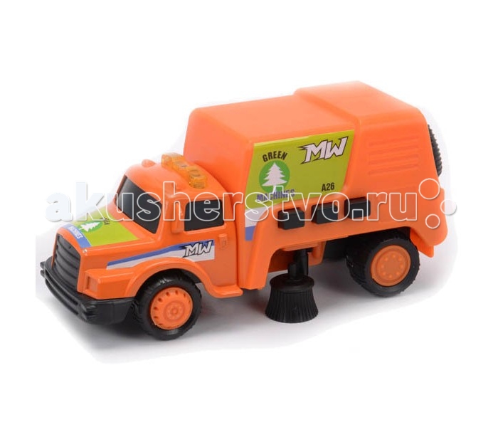 Mighty Wheels Soma Машина для чистки улиц со световым и звуковым эффектом 12 смSoma Машина для чистки улиц со световым и звуковым эффектом 12 см Mighty Wheels Soma Машина для чистки улиц со световым и звуковым эффектом 12 смSoma Машина для чистки улиц со световым и звуковым эффектом 12 смМашина для чистки улиц от компании Soma - отличная игрушка для каждого мальчишки! Игрушка оснащена световыми и звуковыми эффектами, колеса крутятся, механизм привода щеток рабочий - а значит, игра с ней станет еще более интересной и увлекательной! Длина машины составляет 12 см - ребенок сможет брать ее с собой на прогулку или, например, в детский сад. Все игрушки бренда Mighty Wheels Soma отличаются высоким качеством исполнения и используемых материалов. Игрушка достаточно прочная и долговечная, а красители не содержат опасных токсинов - вы можете не беспокоиться за здоровье вашего ребенка. Порадуйте вашего мальчика новой, замечательной игрушкой!<br>