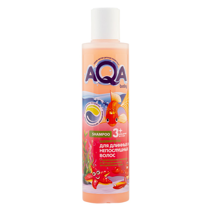 AQA baby Шампунь для длинных и непослушных волос 210 млШампунь для длинных и непослушных волос 210 мл AQA baby Шампунь для длинных и непослушных волос 210 млШампунь для длинных и непослушных волос 210 млШампунь для длинных и непослушных волос 210 мл АКТИВНЫЕ КОМПОНЕНТЫ: Протеины пшеницы - облегчают процесс расчесывания. Натуральные экстракты розы, фиалки, ромашки, эхинацеи - обеспечивают нежный уход за кожей головы и волосами. Обладают смягчающими и питательными свойствами. БЕЗОПАСНОСТЬ: Гипоаллергенен. Используется с 3-х лет. СОЧЕТАНИЕ: Для сильно вьющихся волос можно применять с Детским бальзамом для волос. Способ применения: небольшое количество шампуня вспеньте на ладони и нанесите на влажные волосы ребенка, мягко вспеньте, затем смойте водой. Состав: Aqua, Sodium Laureth Sulfate, Cocamidopropyl Betain, Glycerin, Sodium Cocoamphoacetate, Sodium Chloride, PEG-4 Rapeseedamide, Polyquaternium-7, Hydrolyzed Wheat Protein, Chamomilla Recutita Flower Extract, Rosa Canina Fruit Extract, Viola Odorata Leaf Extract, Echinacea Purperea Root Extract, Propylene Glycol, Hydroxypropyl Guar Hydroxypropyltrimonium Chloride, Benzyl Alcohol, Methylisothiazolinone, Methylchloroisothiazolinone, Parfum, Citric Acid, Disodium EDTA, CI 15985, CI 45100. Срок годности: 30 месяцев с даты производства. Произведено под контролем экспертов немецкой лаборатории<br>