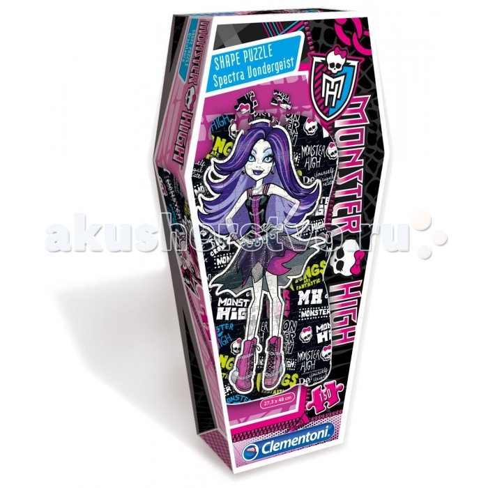 Clementoni Пазл фигурный Monster High - Эбби Боминейбл (150 элементов)Пазл фигурный Monster High - Эбби Боминейбл (150 элементов) Clementoni Пазл фигурный Monster High - Эбби Боминейбл (150 элементов)Пазл фигурный Monster High - Эбби Боминейбл (150 элементов)Фигурный пазл 150 элементов Monster High. Эбби Боминейбл - новичок в Школе. Она не боится перемен и всегда готова преодолеть любое препятствие. Эбби неслучайно одета столь необычно: белое платье с меховой отделкой, меховые сапожки и нарукавники являются необходимыми атрибутами жителя мира вечных снегов. Составление картинки из элементов пазла стимулирует умственную деятельность, способствует развитию наглядно-образного, аналитического и логического видов мышления. Оказывает благотворное влияние на развитие зрительной памяти, внимания и воображения. Пазл напечатан и изготовлен в Италии из высококачественных материалов. Основные характеристики: Размер упаковки: 30 х 15 х 6,40 см Размер пазла: 48 х 28,7 см<br>