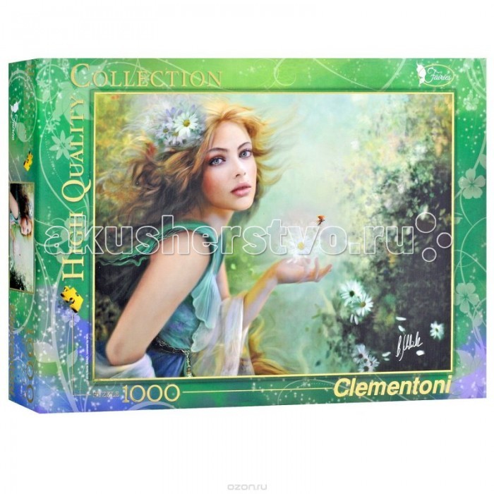 Clementoni Пазл High Quality Collection - Феи Бенте Шлик Вестница весны (1000 элементов)Пазл High Quality Collection - Феи Бенте Шлик Вестница весны (1000 элементов) Clementoni Пазл High Quality Collection - Феи Бенте Шлик Вестница весны (1000 элементов)Пазл High Quality Collection - Феи Бенте Шлик Вестница весны (1000 элементов)Пазл - великолепная игра для семейного досуга. Сегодня собирание пазлов стало особенно популярным, главным образом, благодаря своей многообразной тематике, способной удовлетворить самый взыскательный вкус. А для детей это не только интересно, но и полезно. Собирание пазла развивает мелкую моторику у ребенка, тренирует наблюдательность, логическое мышление, знакомит с окружающим миром, с цветом и разнообразными формами.<br>
