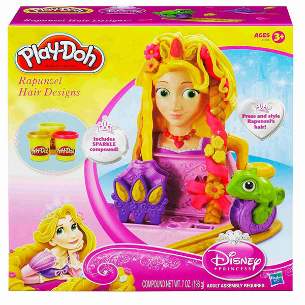 Пластилин Play-Doh Hasbro Набор пластилина Волосы Рапунцель