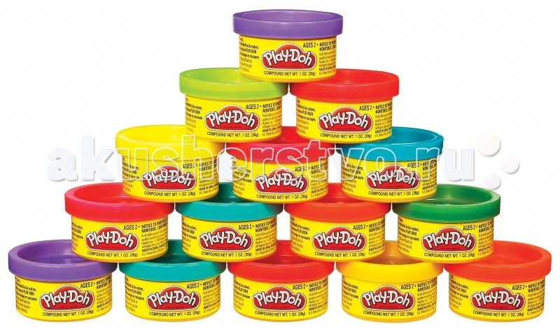 Пластилин Play-Doh Hasbro Набор Пластилина Для Праздника 15 банок