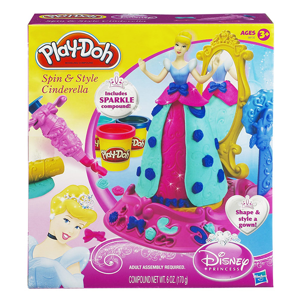 Пластилин Play-Doh Hasbro Игровой набор из пластилина платье Золушки