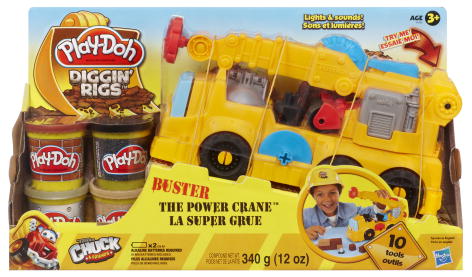 Пластилин Play-Doh Hasbro Игровой набор Весёлый кран