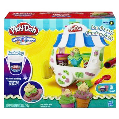Пластилин Play-Doh Hasbro Игровой набор Вагончик мороженого