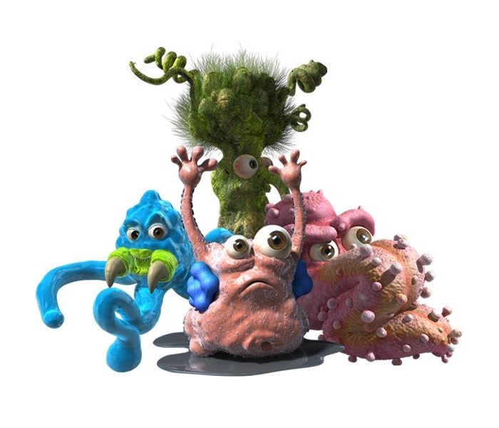 Vivid Fungus Amungus Игровой набор Мешок дезинфектораFungus Amungus Игровой набор Мешок дезинфектора Vivid Fungus Amungus Игровой набор Мешок дезинфектораFungus Amungus Игровой набор Мешок дезинфектораИгровой набор Fungus Amungus Мешок дезинфектора включает в себя одну из самых важных вещей для любого ученого. В нем находится одна бактерия и буклет коллекционера, благодаря которому, вы определите принадлежность вашего героя и узнаете, кого еще не хватает в вашей лаборатории. Фигурки выполнены из расплющивающегося, растягивающегося и липкого пластика. Всего в этой серии игрушек вышло 105 микробов и бактерий, принадлежащих к разным группировкам. Эти симпатичные липкие фигурки имеет очень яркую расцветку. Собрав полную коллекцию, вы сможете обмениваться фигурками с друзьями. Размер одной фигурки: около 3.5 сантиметров. Рекомендуемый возраст: от 4 лет.<br>
