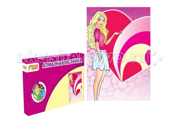 Color Puppy Алмазная мозаика СердцеАлмазная мозаика Сердце Color Puppy Алмазная мозаика СердцеАлмазная мозаика СердцеАлмазная мозаика Сердце. Алмазная вышивка или алмазная мозаика, как вид рукоделия, появился сравнительно недавно, но очень быстро своей красотой и увлекательным процессом смог завоевать большое количество женских сердец. Маленькие разноцветные стразики, которые приклеиваются каждый на своё место по схеме, выглядят ярко, эффектно и очень необычно, переливаясь всеми цветами радуги, они придают созданной алмазной картине поистине дорогой, роскошный и современный вид. Поскольку готовые работы выглядят, словно настоящие картины алмазная мозаика замечательно украшает интерьер дома и офиса. Алмазное рукоделие уже завоевало симпатию многих мастериц, оставляя у всех исключительно положительные впечатления и отзывы, попробуйте и вы новое увлекательное хобби для создания потрясающий картин. В наборе: Картонная основа 10х15 см, подставка, стразы, емкость для страз, карандаш<br>