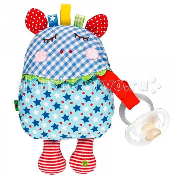 Spiegelburg Держатель для соски Baby Gluck 12343Держатель для соски Baby Gluck 12343 Spiegelburg Держатель для соски Baby Gluck 12343Держатель для соски Baby Gluck 12343Spiegelburg Держатель для соски Baby Gluck 12343 сделан из высококачественной ткани, которая не вызывает у малышей аллергию и раздражение. Ткань разных цветов украшена разнообразными рисунками. Держатель приятен на ощупь. Он выглядит, как необычное существо. Держатель можно подвесить к прогулочной коляске, детской кроватке, автомобильному креслу или к дугам от развивающего коврика. Теперь у малыша появится смешной друг, который охраняет его соску. Держатель для соски Baby Gluck от немецкой компании Spiegelburg станет прекрасным приобретением для вашего малыша.<br>