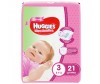 Huggies Подгузники Ultra Comfort Conv Pack для девочек (5-9 кг) 21 шт.