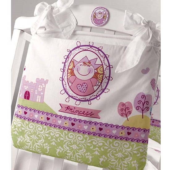 Roman Baby Сумка на кроватку PrincipessaСумка на кроватку Principessa Roman Baby Сумка на кроватку PrincipessaСумка на кроватку PrincipessaУдобная сумка на кроватку Roman Baby Principessa с оригинальной вышивкой - куда можно положить игрушки и детские принадлежности 100% хлопок<br>