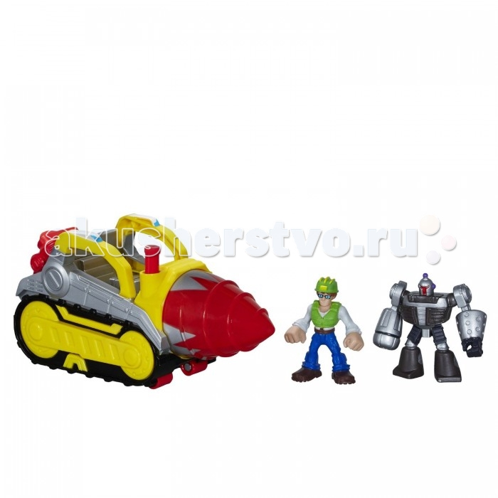 Transformers Игровой набор Rescue Bots БурИгровой набор Rescue Bots Бур Transformers Игровой набор Rescue Bots БурИгровой набор Rescue Bots БурHasbro Игровой набор Трансформеры Rescue Bots Бур. Оригинальные трансформеры Playskool Heroes непременно порадуют юного любителя техники. В набор входит фигурки инженера и трансформера МорБота, а также яркая буровая машина с водительским местом. Игрушки изготовлены из цельнолитого полимера, безопасного для здоровья малыша. Используя фигурки из набора, малыш сможет повторить сцены из мультсериала Трансформеры: Боты-спасатели или придумать свои сюжеты или истории. Игра с трансформерами поспособствует развитию логического и образного мышления ребенка, а также его цветовосприятия и мелкой моторики рук.<br>