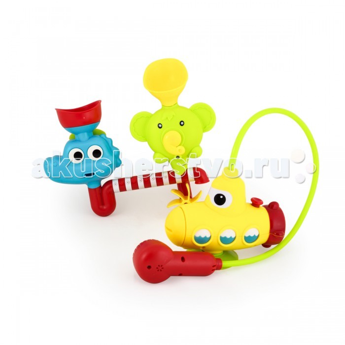 Pic`n Mix Игрушка для ванны Поливочная станция АфрикаИгрушка для ванны Поливочная станция Африка Pic`n Mix Игрушка для ванны Поливочная станция АфрикаИгрушка для ванны Поливочная станция АфрикаPic`n Mix Игрушка для ванны Поливочная станция Африка. Развивающая игрушка для игр в воде, работает от 4-х батареек формата АА (в комплект не входят). Состоит из 2-х элементов: подводная лодка-душ и поливочная станция, которая крепится на стенку ванны. Подводная лодка – насос набирает воду и через шланг ее можно наливать в любую из 2-х форм-воронок, которые закрепляются на стенке ванны. Распылитель воды на конце шланга выполнен так, чтобы легко помещаться в детской руке, он имеет 2 режима подачи воды. Игрушка способствует тренировке причинно-следственного мышления, кроме того, она помогает развитию мелкой моторики, координации движений, а также освоению навыков памяти, зрительного и тактильного восприятия. Работает от 4-х батареек формата АА (в комплект не входят).<br>