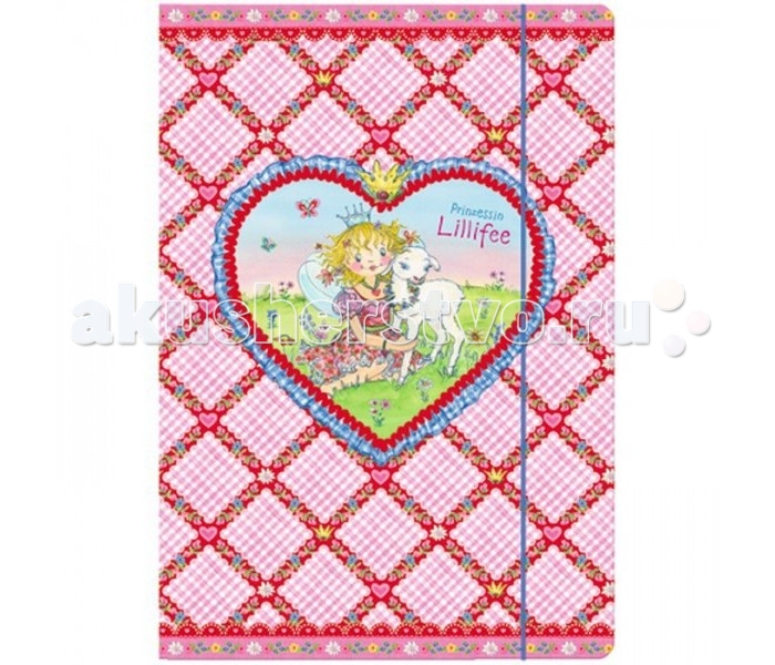 Spiegelburg Папка А 3 Prinzessin Lillifee 21786Папка А 3 Prinzessin Lillifee 21786 Spiegelburg Папка А 3 Prinzessin Lillifee 21786Папка А 3 Prinzessin Lillifee 21786Spiegelburg Папка А 3 Prinzessin Lillifee 21786 поможет сохранить свои тетради в чистоте и порядке и не потерять важные и нужные листы. Эта папка выполнена из плотного влагоустойчивого ламинированного картона.К папке прикреплена специальная резиночка, которая не позволяет ей открываться и плотно фиксирует все содержимое папки. Особенно актуальна такая папочка будет для девочек, у которых уже есть какие либо предметы канцелярии из серии Prinzessin Lillifee.<br>