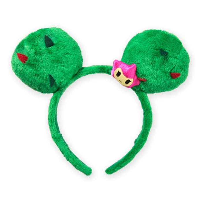 Tokidoki Ободок SandyОбодок Sandy Tokidoki Ободок SandyОбодок SandyTokidoki Ободок Sandy выглядит как привлекательный кактус с ушами и цветочком Сэнди на ленточке. Оригинальный аксессуар для волос ваш талисман, способный разбавить яркими красочными оттенками добрых эмоций самое унылое серое настроение. Кактус символ защиты от этого холодного и страшного мира. Пользуйтесь этим обручем как оружием от своих страхов! Размер 14,5 см<br>
