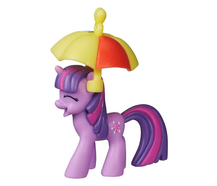 My Little Pony Коллекционная пони Твайлайт СпарклКоллекционная пони Твайлайт Спаркл My Little Pony Коллекционная пони Твайлайт СпарклКоллекционная пони Твайлайт СпарклКоллекционная пони Hasbro My Little pony Твайлайт Спаркл Фигурка имеет индивидуальный внешний вид. В комплекте зонтик. Высота игрушки: 6,5-8 см<br>