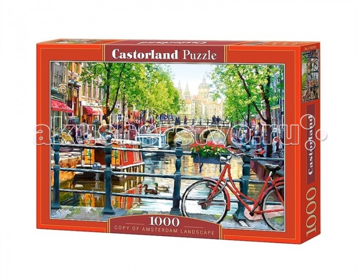 Castorland Пазл Амстердам 1000 элементовПазл Амстердам 1000 элементов Castorland Пазл Амстердам 1000 элементовПазл Амстердам 1000 элементовАмстердам — это бесчисленные каналы, мерцающая на солнце вода, яркие цветы, толпы туристов и велосипедистов! На пазле от Castorland изображен типичный амстердамский пейзаж, выполненный в стиле масляной живописи. Собирая головоломку из 1000 элементов, вы, несомненно, получите эстетическое удовольствие от ярких и насыщенных цветов, отметите высокое качество резки картона и его особую прочность. Основные характеристики: Размер упаковки: 35 x 25 x 5 см Размер собранной картины: 68 x 47 см Размер одного элемента: 1.8 х 1.6 см Количество элементов: 1000 шт. Масса: 560 г<br>