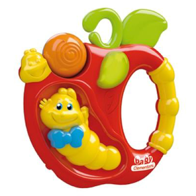 Погремушка Clementoni Baby электронная ГусеничкаBaby электронная Гусеничка Погремушка Clementoni Baby электронная ГусеничкаBaby электронная ГусеничкаЭлектронная погремушка Baby Clementoni Гусеничка Особенности: Когда Вы двигаете гусеницу вверх-вниз, она разговаривает и поет, а маленький листочек светится. Шарики внутри погремушки забавно звенят. Питание от трех батареек LR44 (установлены).<br>