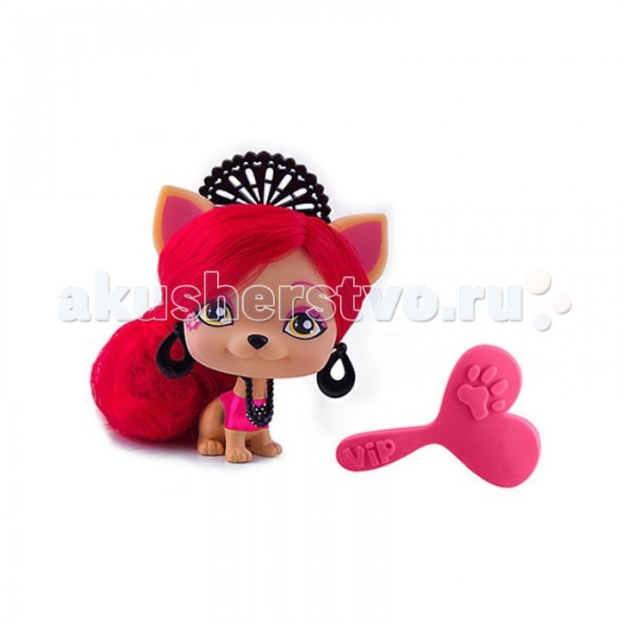 IMC toys Игровой набор Собака Vip Джульетта с аксессуарамиИгровой набор Собака Vip Джульетта с аксессуарами IMC toys Игровой набор Собака Vip Джульетта с аксессуарамиИгровой набор Собака Vip Джульетта с аксессуарамиIMC toys Игровой набор Собака Vip Джульетта с аксессуарами Джульетта совсем недавно побывала в Испании, поэтому она выглядит как представительницы этого народа: яркие волосы, насыщенный макияж и пейнета, которая одевается только по особенным случаям. Девочки сначала с интересом будут рассматривать собачку и ее аксессуары, а потом смогут сами создать для нее неповторимый образ или причёску, ведь в комплекте предусмотрена расческа для ее роскошных локонов. Особенности: В комплекте предусмотрена яркая миниатюрная собачка Джульета из мультсериала «Vip Pets» с аксессуарами. Расческой из набора можно расчесать роскошные локоны собачки и уложить их в красивую прическу, декорированную шикарной диадемой. Джульетту можно дополнительно украсить аксессуарами из комплекта, надев на шею ожерелье или закрепив на ушках изящные сережки. Собачка и аксессуары окрашены в яркие цвета стойкими нетоксичными красителями, которые надолго сохраняют первоначальный вид изделия. Набор изготовлен из пластика высокого качества, который устойчив к повреждениям и деформации. Высота собачки – 10 см.<br>