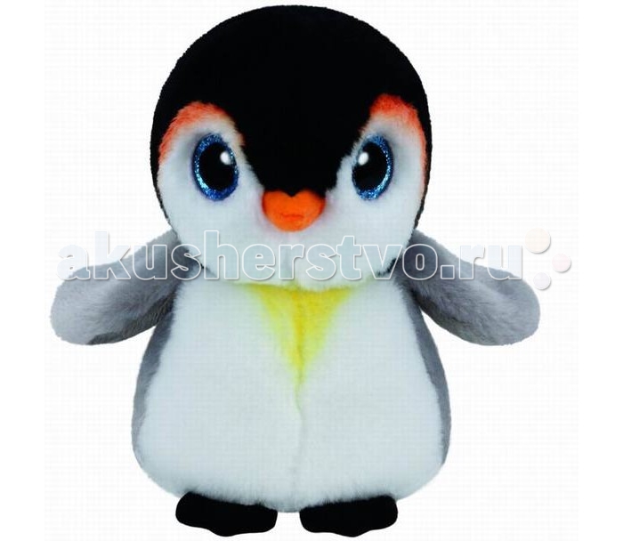 Мягкая игрушка TY Beanie Babies Пингвин Pongo 20 смBeanie Babies Пингвин Pongo 20 см Мягкая игрушка TY Beanie Babies Пингвин Pongo 20 смBeanie Babies Пингвин Pongo 20 смTY Beanie Babies Пингвин Pongo 20 см 42121 Пингвин Pongo – это милая мягкая игрушка из серии Beanie Babies, которая может порадовать малышей своим видом. Игрушка изготовлена из искусственного меха и текстиля с набивкой из синтепона, поэтому ребенку будет приятно держать ее в руках. У пингвина серые крылья, черные лапки и большие голубые глаза. Высота игрушки небольшая, и ее удобно брать с собой на прогулку или в детский сад. Высота игрушки: 20 см.<br>