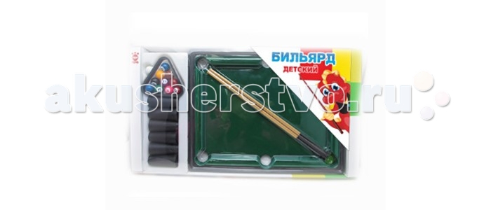 Top Toys Бильярд GT8907Бильярд GT8907 Top Toys Бильярд GT8907Бильярд GT8907Настольные игры – это интересно и увлекательно, поэтому торговая марка «Top Toys» предлагает вашему вниманию этот набор «Бильярд». Все детали развивающей, популярной игры изготовлены из высококачественных полимерных материалов и предназначены для детей от трех лет. В наборе: два кия, поле, 11 шаров, 6 контейнеров для них, треугольник.<br>