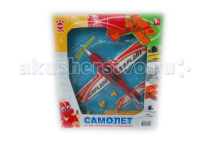 Top Toys Самолет GT8920 на батарейкахСамолет GT8920 на батарейках Top Toys Самолет GT8920 на батарейкахСамолет GT8920 на батарейкахСамолет на дистанционном управлении от TM Top Toys полностью готов к запуску в воздух! Модель смотрится потрясающе в воздухе и напоминает настоящий самолет. Если ты до этого не запускал радиоуправляемые самолеты, то данная модель идеальна для начинающих пользователей. Перед запуском вставь батарейки в пульт, убедись, что шнур не перекручен. Нажми на кнопку пульта, чтобы поднять самолет в воздух. Самолет летает выше облаков! Работает от 4 батареек типа АА. В комплект не входят.<br>