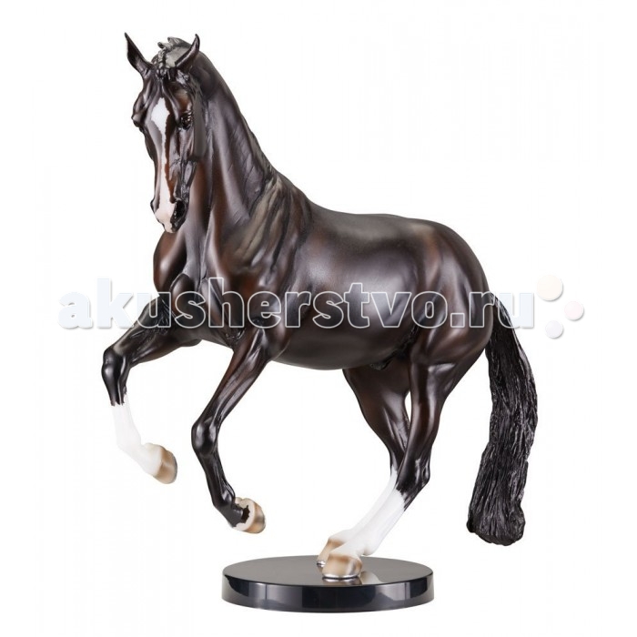 Breyer Конь ВалегроКонь Валегро Breyer Конь ВалегроКонь ВалегроВсе лошади серии Traditional точно воспроизводят характерные черты и особенности представляемой ими породы. На данный момент продукты компании Breyer являются самыми реалистичными копиями лошадей благодаря точности линий, проработке мелких деталей и ручной росписи. Все это позволяет сделать каждую лошадь особенной и абсолютно не похожей на других. Конь Валегро - действующий Олимпийский чемпион и чемпион мира по выездке. Масштаб 1:9 Размер лошади Д х В - 30 х 23 см Лошадь упакована в красивую коробку. Изготовлена из высококачественного материала, абсолютно безопасна в использовании, рекомендована детям от 4-х лет.<br>