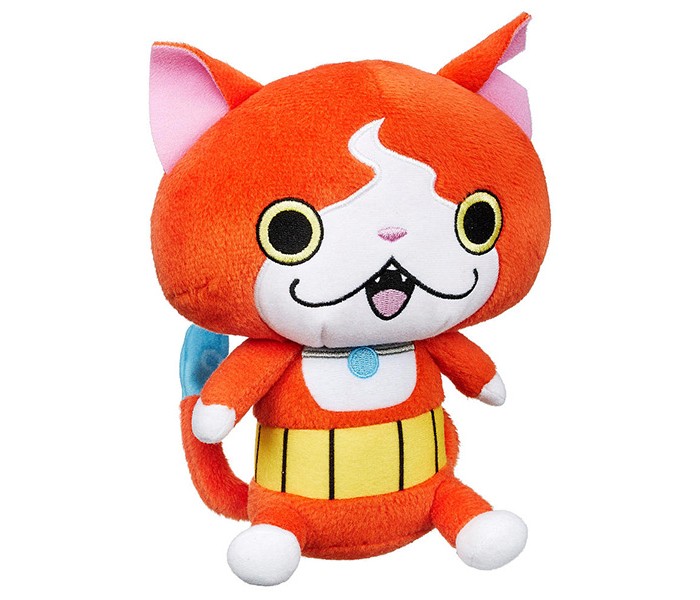 Мягкая игрушка Hasbro Yokai Watch Йо-кай Вотч: ПлюшYokai Watch Йо-кай Вотч: Плюш Мягкая игрушка Hasbro Yokai Watch Йо-кай Вотч: ПлюшYokai Watch Йо-кай Вотч: ПлюшПлюшевая игрушка персонажа популярного мультфильма Yo-Kai Watch – отличный выбор для каждого его поклонника! Этот мультфильм рассказывает о мальчике Нейте, который случайным образом узнает, что мир населен духами, незримыми для людей, но их можно увидеть с помощью специального устройства. Множество духов, как вполне безобидных, так и злых, предстоит встретить мальчику! В ассортименте представлены несколько персонажей мультфильма – как добрых духов, так и злых. Игрушка выполнена из высококачественных материалов, мягкая и очень приятная на ощупь.<br>