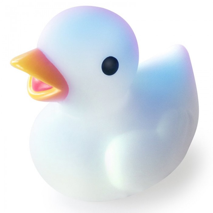 Pabobo Ночничок-игрушка УточкаНочничок-игрушка Уточка Pabobo Ночничок-игрушка УточкаНочничок-игрушка УточкаНи для кого не секрет, что немало людей чувствует себя неуютно в полной темноте. А ведь это чувство родом из детства. Помните, как мы быстрее бежали к кровати, чтобы нас не схватила бабайка, или лежа в кровати, просили выключить свет маму, ведь тогда в темноте нас никто не поймает за ногу. С тех пор прошло немало времени, мы выросли, повзрослели, сами стали родителями и перестали бояться воображаемых монстров под кроватью. Зато теперь у нас есть малыши, которых преследуют те же страхи, что и нас… А вдруг под кроватью живет крокозябра? Или в темноте нас поджидает маленький гном? А может быть… Не дайте страхам поселиться в душе Вашего ребенка вместе с волшебной продукцией французской компании Pabobo. В компании с очаровательными ночниками кроха не будет бояться темноты и будет чувствовать себя в безопасности. Ночник-игрушка Pabobo Уточка будет освещать детскую комнату нежным мягким светом, который не раздражает глазки и дарит спокойствие. Ночник работает от двух батареек типа CR2032 и позволяет наблюдать за ребенком в течение ночи и не будить при этом кроху. Светильник удобно держать в руке, поэтому детки смогут брать его с собой в кроватку или передвигаться с его помощью по квартире, если вдруг проснутся среди ночи. Любая уточка умеет плавать, и игрушка от Pabobo - не исключение! Малыш сможет взять с собой в ванную своего верного друга и наслаждаться купанием. Ночник способен работать в автономном режиме на протяжении 30 часов. Кроме того, утенок «умеет» постепенно менять свой цвет, что привлечет внимание ребенка и приведет его в восторг.<br>
