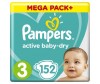 Pampers Подгузники Active Baby Midi (4-9 кг) 150 шт.