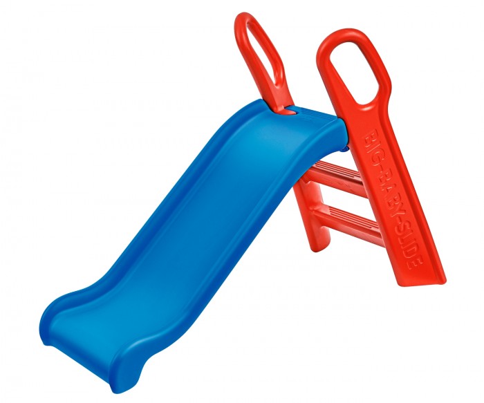 Горка BIG Baby SlideBaby Slide Горка BIG Baby SlideBaby SlideГорка выполнена из упрочненного пластика Длина ската 118 см Максимально допустимый вес ребенка 50 кг Для детей от 3-х лет Размер игрушки: 134х60х92 см Размер упаковки: Длина: 119 см Ширина: 26 см Высота: 60 см Вес: 9,3 см<br>
