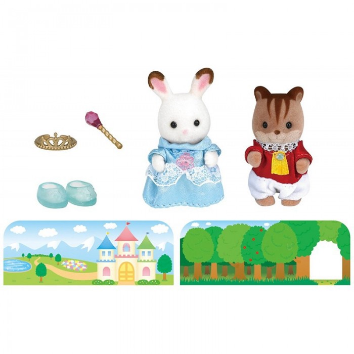 Sylvanian Families Игровой набор Спектакль в детском садуИгровой набор Спектакль в детском саду Sylvanian Families Игровой набор Спектакль в детском садуИгровой набор Спектакль в детском садуС набором Sylvanian Families «Спектакль в детском саду» любой детский праздник превратится в веселое представление. Теперь малыши могут стать настоящими актерами и сыграть собственный спектакль, где они будут в главных ролях. Малышка-кролик одета в костюм принцессы, у нее есть даже волшебная палочка. А малыш-бельчонок выглядит как настоящий принц. Малыши отлично подготовили свои роли, они готовы выступить перед публикой. В набор Sylvanian Families «Спектакль в детском саду» входят: кролик и бельчонок в костюмах, декорации. Сказочный мир игровых наборов Sylvanian Families разнообразен - это всевозможные зверюшки, у каждого из которых есть собственный дом, семья, работа. Состав семей в игровых наборах Sylvanian Families не ограничивается стандартным «папа, мама, ребенок», здесь есть даже бабушки и дедушки. Герои игровых наборов Sylvanian Families разнообразны: кролики, еноты, медведи, мыши, ежи, белки и многие другие. Однако разнообразием героев мир игрушек Sylvanian Families не ограничивается. Дома, предметы мебели, игрушечная еда и многие другие аксессуары представлены в ассортименте игрушек Sylvanian Families.<br>