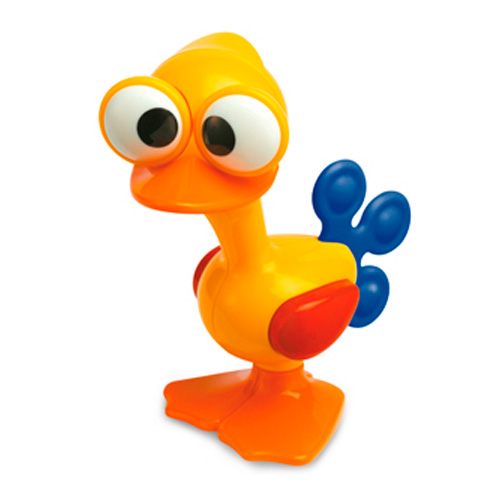 Развивающая игрушка Tolo Toys Забавный утенокЗабавный утенок Развивающая игрушка Tolo Toys Забавный утенокЗабавный утенокПодвижные глаза можно устанавливать во множество смешных комбинаций! Щелкающие голова и лапы! Погремушка Пищалки, встроенные в крылья. Гибкий хвост, идеально подходит для прорезывания зубов! Игрушки Tolo отличаются высоким качеством изготовления и повышенной прочностью.<br>