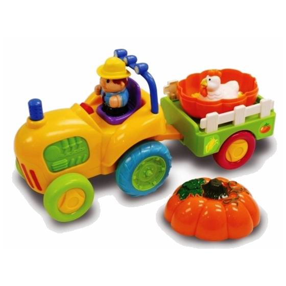 Kiddieland Трактор с тыквой