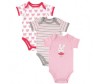Hudson Baby Комплект Боди 3 шт. короткий рукав