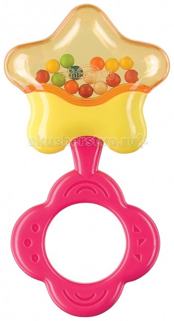 Погремушка Happy Baby StarletStarlet Погремушка Happy Baby StarletStarletИгрушка-погремушка Starlet Happy Baby Развивает: слух; зрение; мелкую моторику; тактильные ощущения. Характеристики: погремушка-звездочка внутри цветные бусинки яркие цвета озвучена по типу погремушки безопасные материалы<br>