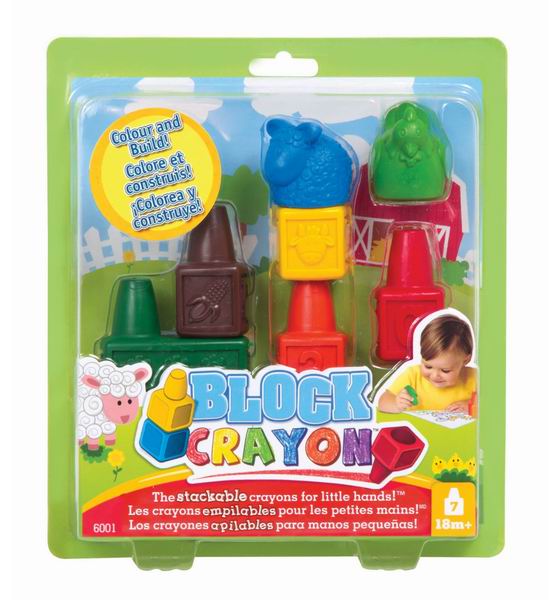 Block Crayon Набор восковых фигурных мелков Ферма (7 деталей)Набор восковых фигурных мелков Ферма (7 деталей) Block Crayon Набор восковых фигурных мелков Ферма (7 деталей)Набор восковых фигурных мелков Ферма (7 деталей)Набор восковых фигурных мелков Block Crayon Ферма - это веселый и необычный набор, развивающий воображение, моторику и цветовое восприятие! Составные мелки для маленьких ручек! В набор входит 7 скульптурных мелков. Фигурные мелки в наборе — особенные. Они сочетают в себе сразу несколько видов развивающих игр. Во-первых, ими удобно рисовать или разукрашивать картинки. А когда надоест рисовать - мелки превращаются в интересный строительный конструктор (мелки вставляются друг в друга). В ассортимент включены мелки с одно- и двухместным наконечниками с тиснением букв, цифр и объектов, также имеются мелки с тематическими персонажами. Они не крошатся и не пачкают ручки малыша. Основные характеристики: Развитие: мелкая моторика и творческий потенциал - Классическая развивающая игра для дошкольного возраста, сочетающая в себе активную игру (строительство и конструирование) с полетом фантазии (рисования и раскрашивание). Уверенность - Идеальный размер и форма для маленьких ручек - Продукты, способствующие формированию независимой и творческой личности по принципу Я сумею! Обучение - Комбинирование, конструирование, строительство - Умение считать, различать цвета, образное мышление и художественные навыки - Развитие воображения и образовательные элементы Развлечение - Удачное совмещение любимых занятий малышей: красить, конструировать и играть - Уникальные составные мелки - Забавные персонажи 3D и яркие мелки дают больше игровых возможностей по сравнению с обычными мелками Block Crayon – это креативный бренд для младшего дошкольного возраста (18 месяцев +). Block Crayon сочетает в себе самые любимые занятия ребенка: раскрашивать, играть и конструировать, ведь это и конструктор и мелки одновременно! 7 основных продуктов линийки Block Crayon были запущены в 2010 году. Бренд получил престижные награды, включая Pal Award в 2012 за продукты Block Crayon Color и Stow Farm. Бренд Удостоен призов Dr. Toy Awards (победитель в номинации 10 лучших продуктов и победитель в номинации 100 лучших продуктов), а также награды Игрушка Года от Creative Child за продукт Color & Stow Farm-Block Crayon в категории «Творческие игрушки для малышей». Приз Right Start Award. Новый, уникальный, многофункциональный продукт, который прочно зарекомендовал себя. Новая тематика и функции, которые понравятся и дошкольникам, и мамам.<br>