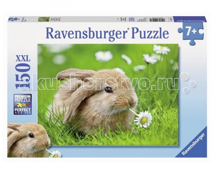 Ravensburger Пазл Кролик в ромашках 150 элементовПазл Кролик в ромашках 150 элементов Ravensburger Пазл Кролик в ромашках 150 элементовПазл Кролик в ромашках 150 элементовПаззл Ravensburger: От частицы к частице – всё высшее качество Отсутствие двух одинаковых деталей обеспечено использованием вручную изготовленного инструментария Частицы идеально соединяются Матовая поверхность исключает неприятные отблески Прочные детали не ломаются Изготовлено из экологического сырья Количество деталей паззла: 150 Размер картинки: 36х49 см Материал: картон и бумага, части устойчивы к сгибанию<br>