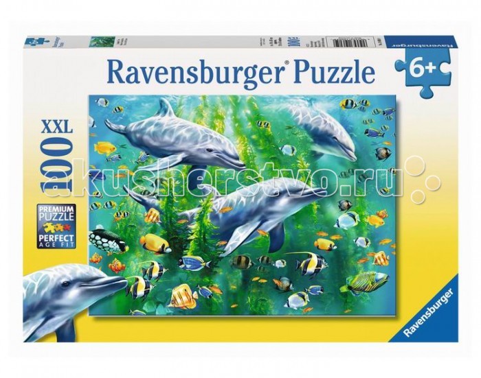 Ravensburger Пазл Три дельфина 100 элементовПазл Три дельфина 100 элементов Ravensburger Пазл Три дельфина 100 элементовПазл Три дельфина 100 элементовПаззл Ravensburger: От частицы к частице – всё высшее качество Отсутствие двух одинаковых деталей обеспечено использованием вручную изготовленного инструментария Частицы идеально соединяются Матовая поверхность исключает неприятные отблески Прочные детали не ломаются Изготовлено из экологического сырья Количество деталей паззла: 100 Размер картинки: 36х49 см Материал: картон и бумага, части устойчивы к сгибанию<br>