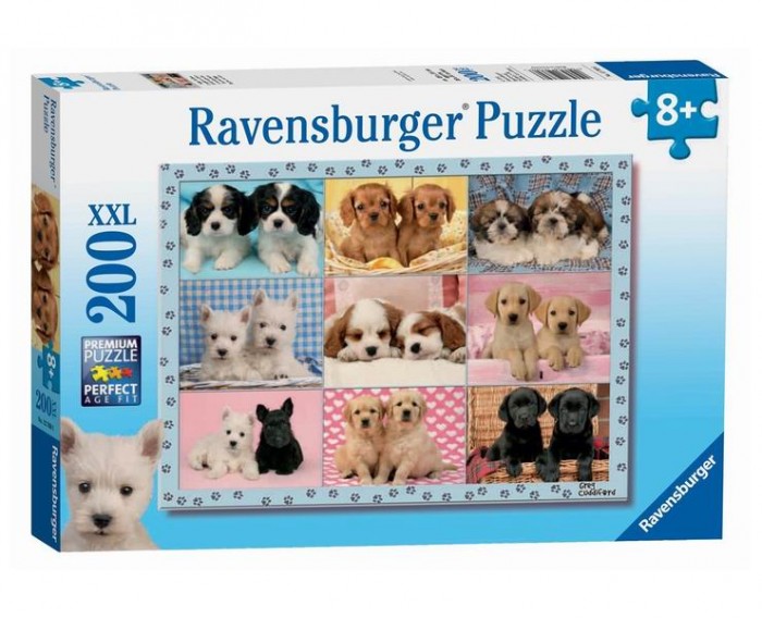 Ravensburger Пазл Прелестные щенки 200 элементовПазл Прелестные щенки 200 элементов Ravensburger Пазл Прелестные щенки 200 элементовПазл Прелестные щенки 200 элементовПаззл Ravensburger: От частицы к частице – всё высшее качество Отсутствие двух одинаковых деталей обеспечено использованием вручную изготовленного инструментария Частицы идеально соединяются Матовая поверхность исключает неприятные отблески Прочные детали не ломаются Изготовлено из экологического сырья Количество деталей паззла: 200 Размер картинки: 36х49 см Материал: картон и бумага, части устойчивы к сгибанию<br>