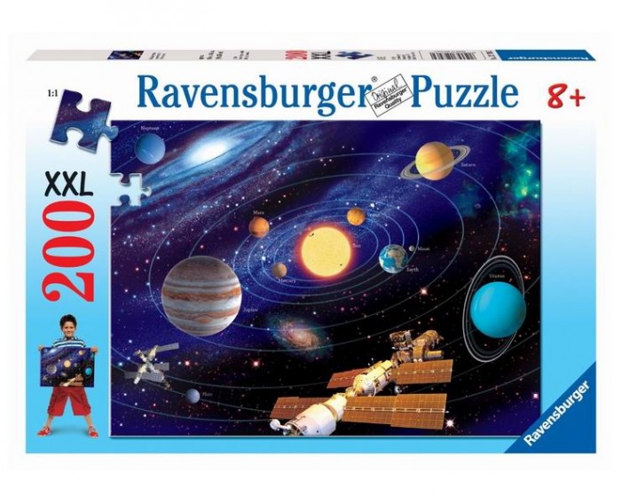 Ravensburger Пазл Солнечная система 200 элементовПазл Солнечная система 200 элементов Ravensburger Пазл Солнечная система 200 элементовПазл Солнечная система 200 элементовПаззл Ravensburger: От частицы к частице – всё высшее качество Отсутствие двух одинаковых деталей обеспечено использованием вручную изготовленного инструментария Частицы идеально соединяются Матовая поверхность исключает неприятные отблески Прочные детали не ломаются Изготовлено из экологического сырья Количество деталей паззла: 200 Размер картинки: 36х49 см Материал: картон и бумага, части устойчивы к сгибанию<br>
