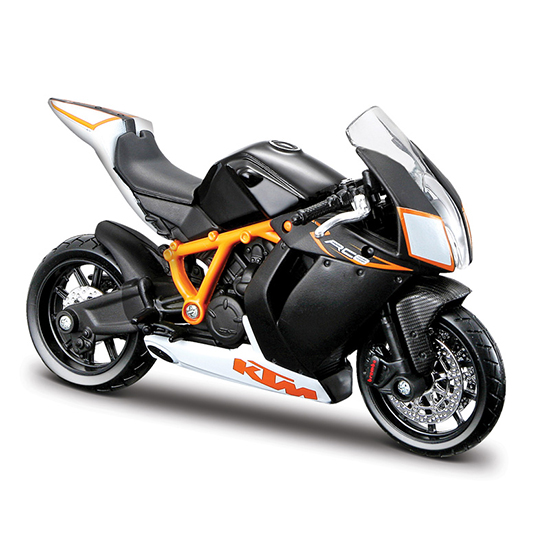Bburago Мотоцикл KMT 1190 RC8 RМотоцикл KMT 1190 RC8 R Bburago Мотоцикл KMT 1190 RC8 RМотоцикл KMT 1190 RC8 RМотоцикл Bburago KMT 1190 RC8 R – это копия настоящего мотоцикла с полной детализацией всех частей, 1:18 Игрушка выполнена из высококачественного металла и пластика. Детали и края аккуратно обработаны.<br>