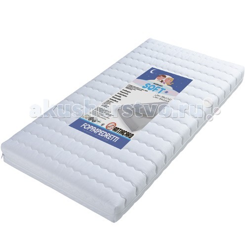 Матрас Foppapedretti Soft 124x63x12 смSoft 124x63x12 см Матрас Foppapedretti Soft 124x63x12 смSoft 124x63x12 смТеплый, мягкий матрасик, несомненно, добавит уюта и комфорта в кроватку малышу. Продукт сертифицирован Oeko-Tex Standard 100. Чехол гипоаллергенный, дышащий и съемный для обеспечения чистоты и гигиены. Имеет покрытие против клещей. Наполнение - полиуретановая пена. Чехол стеганый - 100% хлопок.<br>